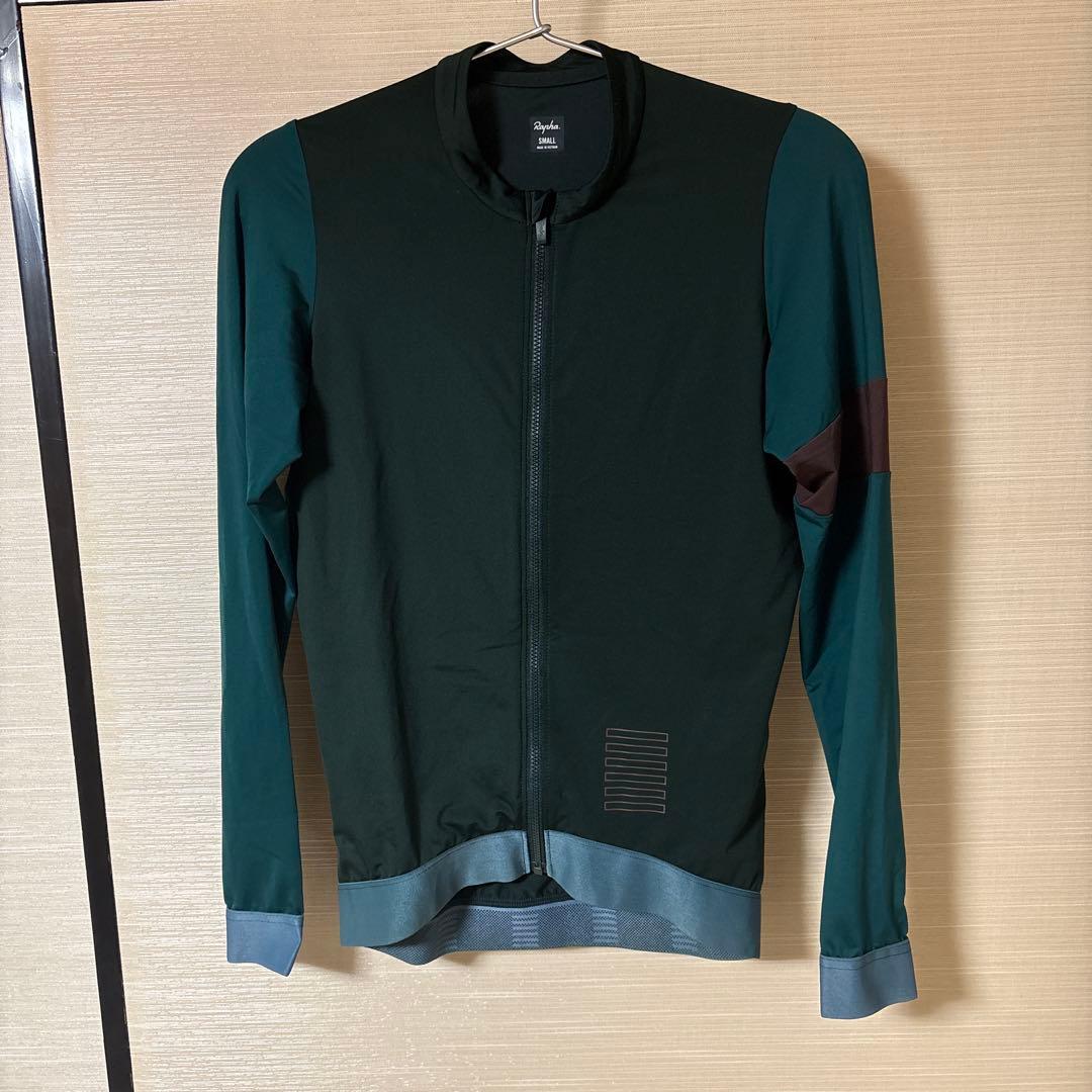 ラファ メンズ プロチーム ロングスリーブ トレーニング ジャージ S 緑系