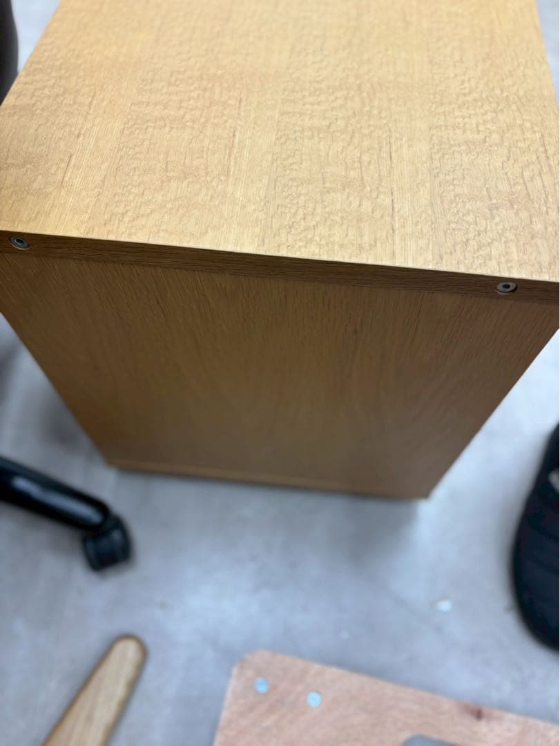 無印良品 スタッキングキャビネット オーク　美品