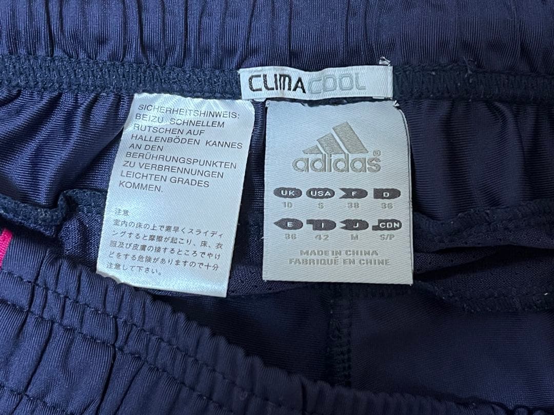 【美品】adidasジャージ上下＋ハーフパンツ セット ネイビー×ピンク M