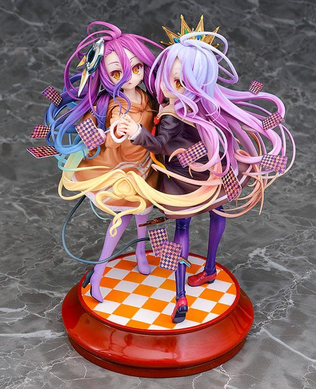 ファット・カンパニー ノーゲーム・ノーライフ ゼロ 白＆シュヴィ フィギュア