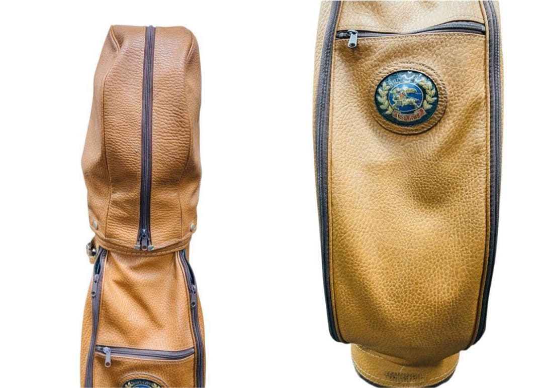 稀少品！Burberry バーバリー キャディバッグ　レザー ノバチェック