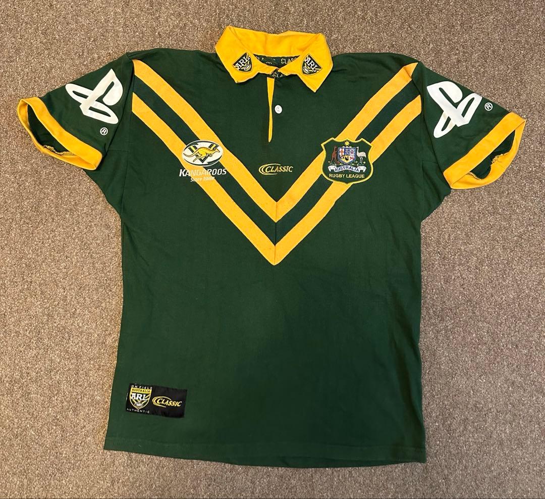 【レア】Australia rugby kangaroosラガーシャツ