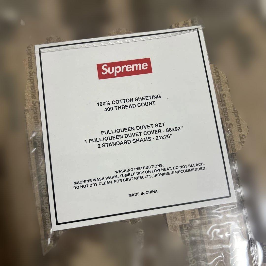 新品シュプリームLOGOTANCAMODUVET布団枕カバーシーツデジタルカモ