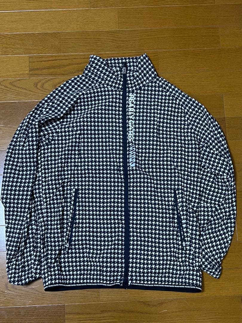 美品 PEARLY GATES 千鳥 ジャケット ゴルフウェア サイズ4