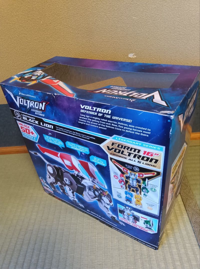 ボルトロン　ブラックライオン　フィギュア