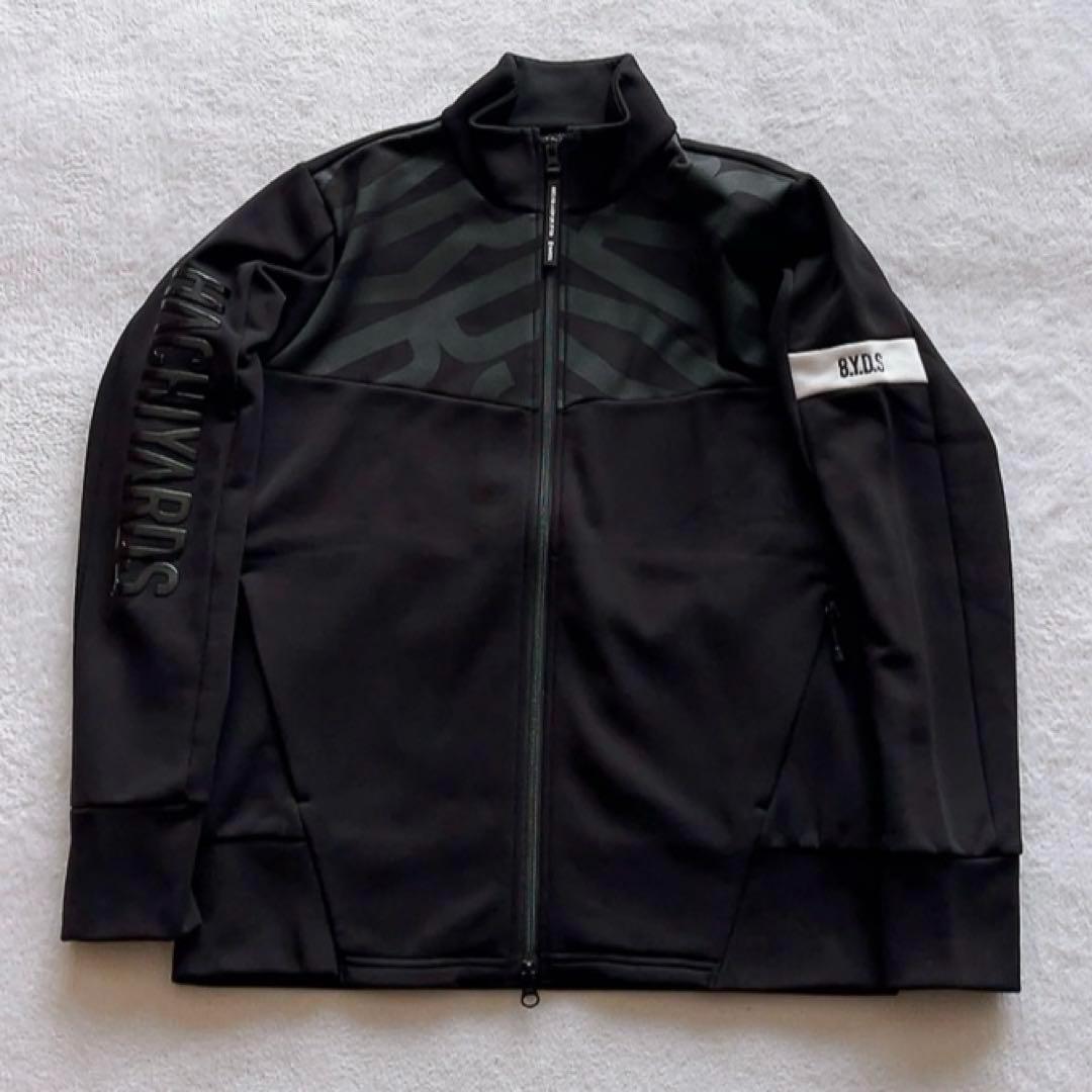 美品　近年モデル　ハチヤーズ　ZEBRA 2G　ニットジャケット ブラック　L
