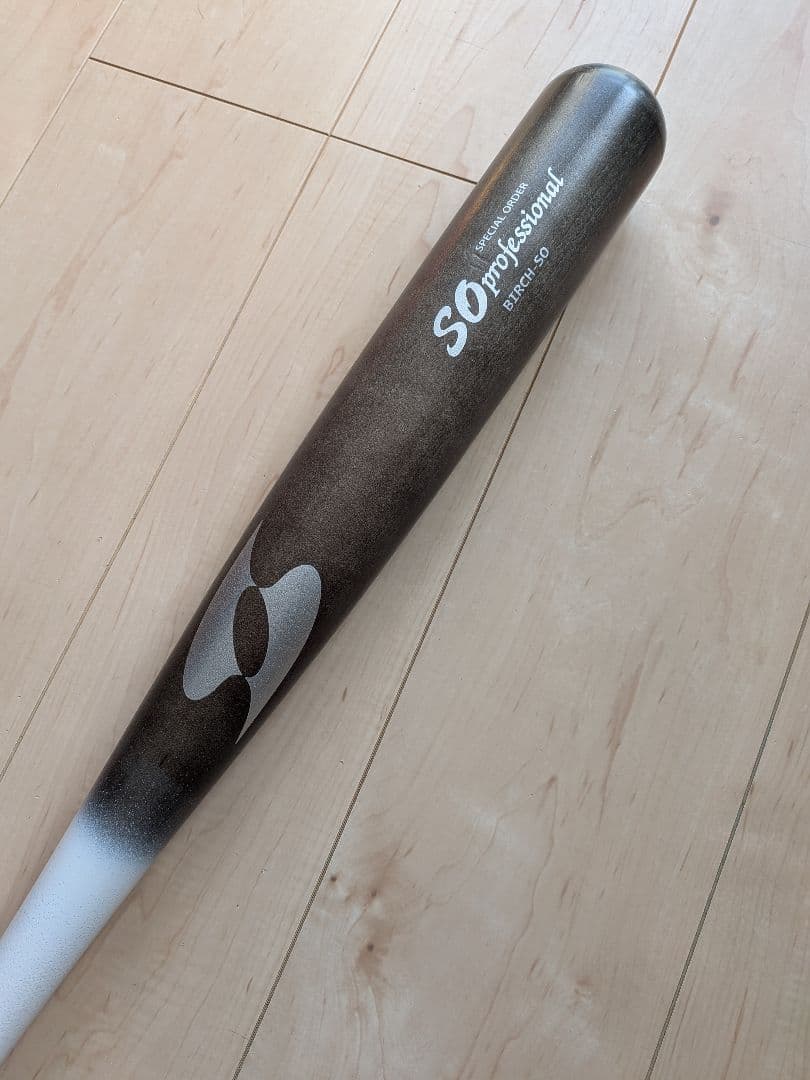 野*僧様 軟式木製バット84cm710g グリップテープ付 　エスオースポーツ