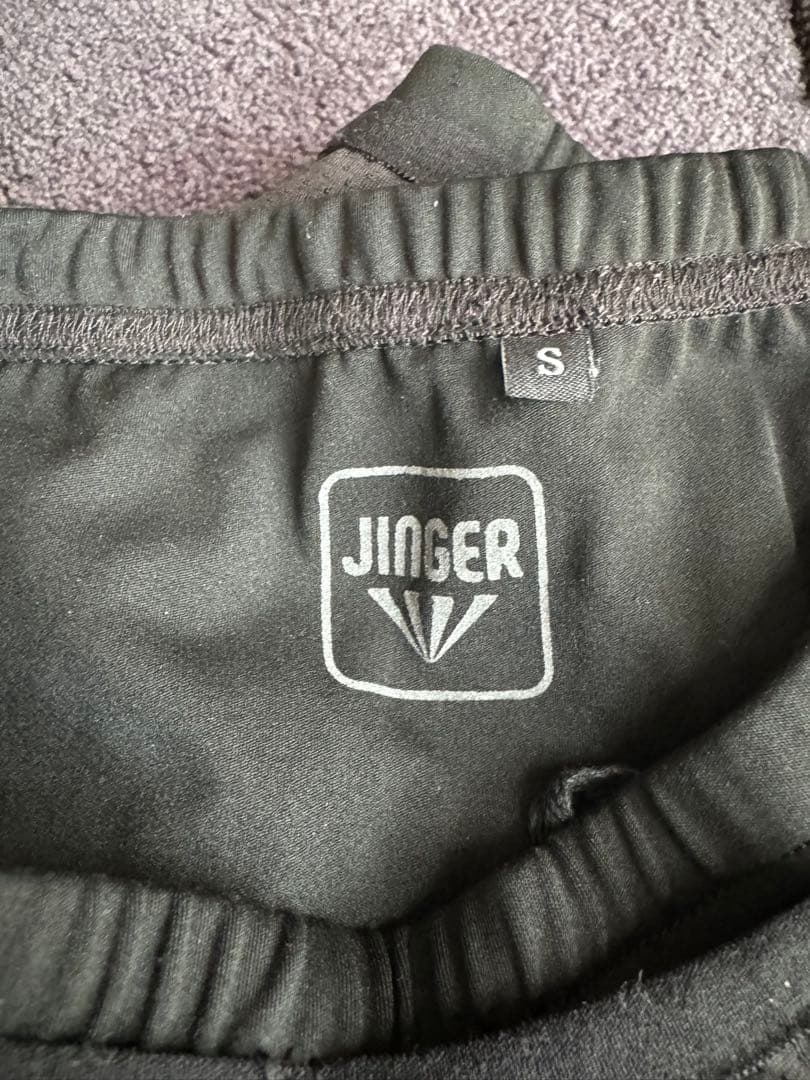 JINGER ロングパンツ　ブラック　Sサイズ　RYOGEN charbon