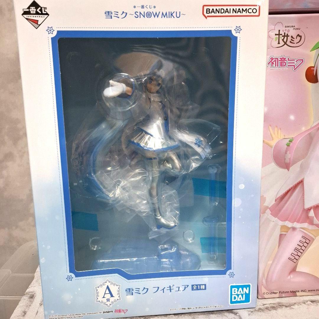初音ミク 桜ミク 雪ミク フィギュア5点セット 未開封