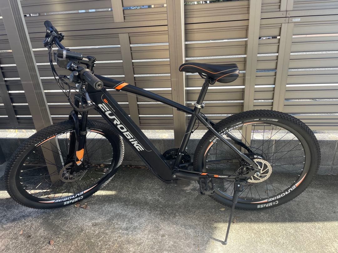 EUROBKE 電動アシスト自転車 スポーツタイプ ブラック