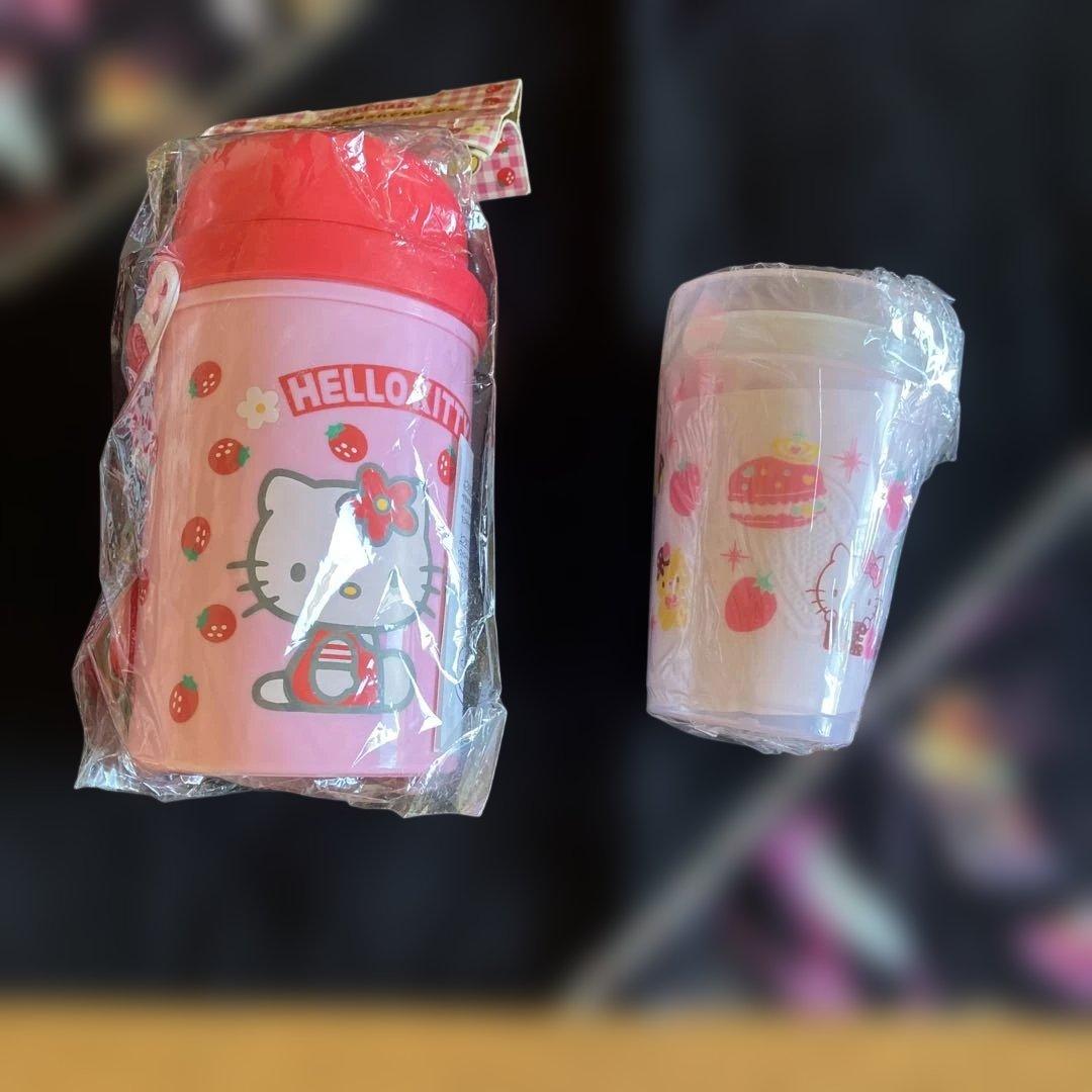 サンリオ　ハローキティ　アルミ製お弁当箱他セット