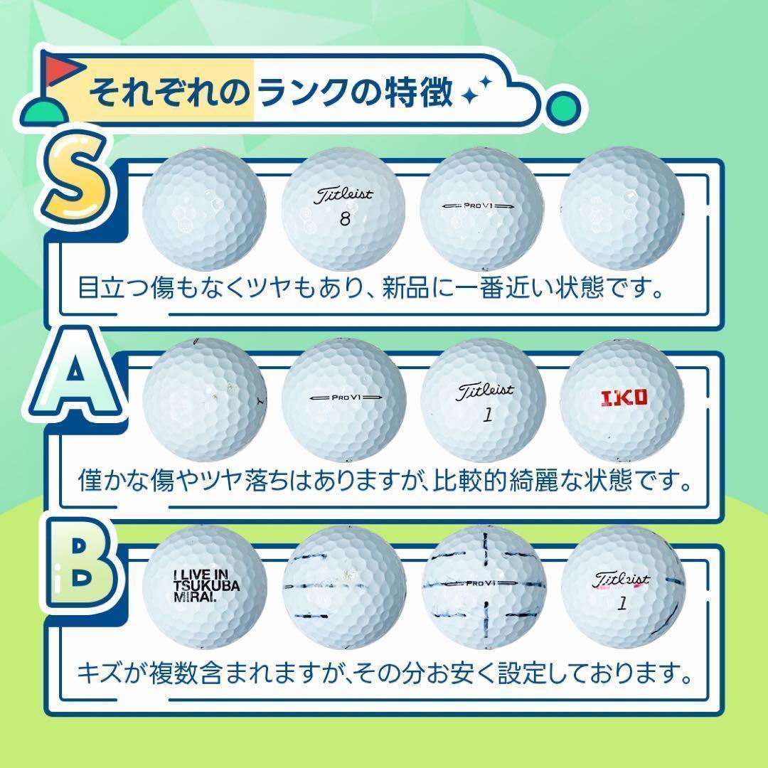 【2023年】PRO V1X Sランク604 20球おまけtee付　ロストボール