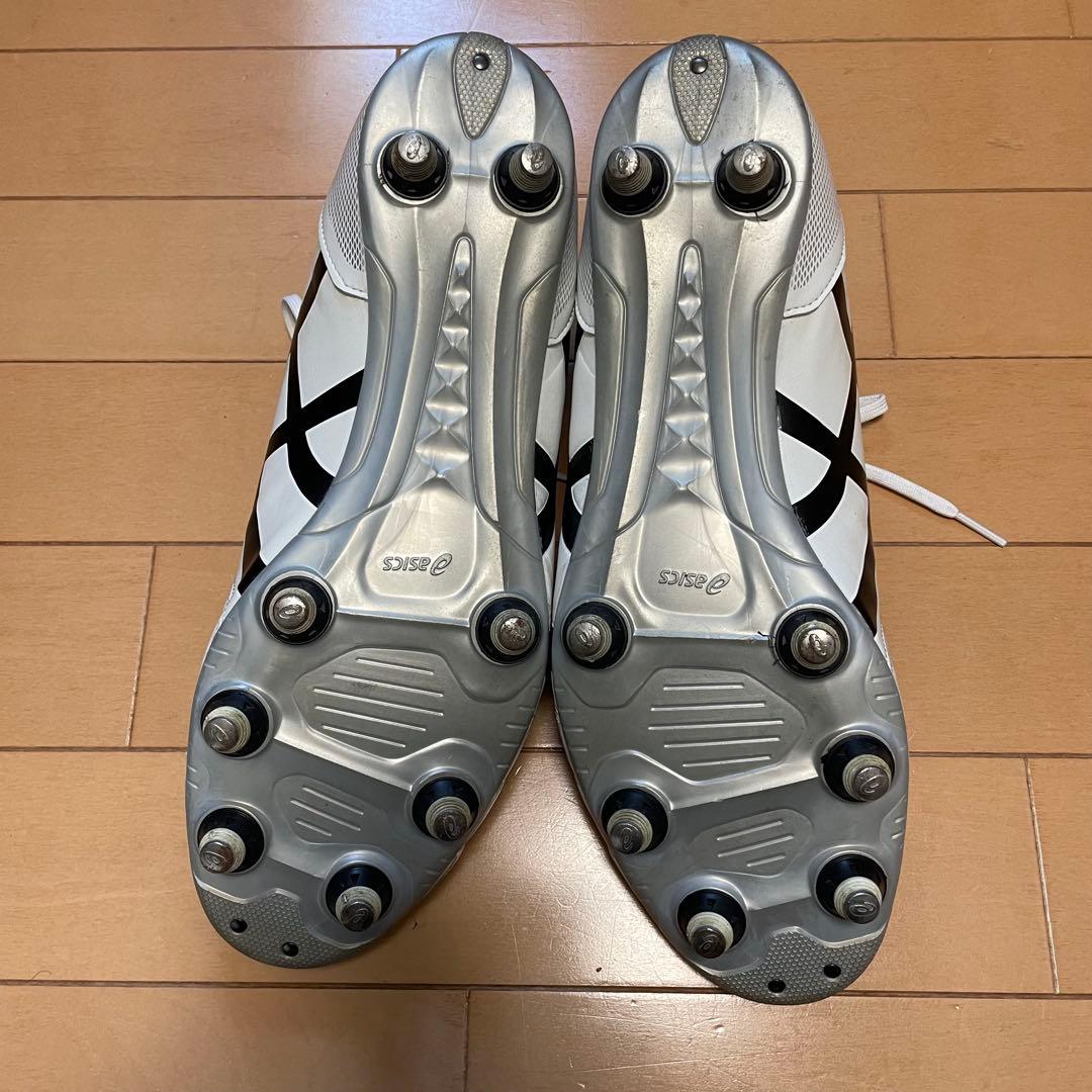 asics DS LIGHT ラグビースパイク ホワイト　29cm