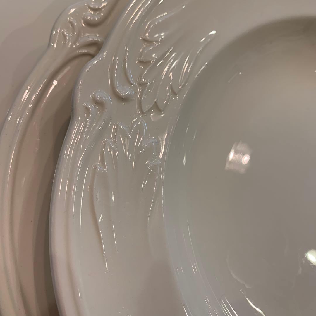 【廃盤希少品】フランス製　GIENのプレート2枚