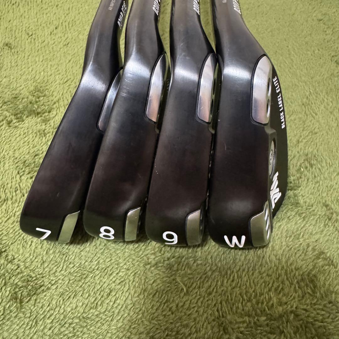 PXG 0311P GEN5 BLACK アイアンセット 7-W ブラック