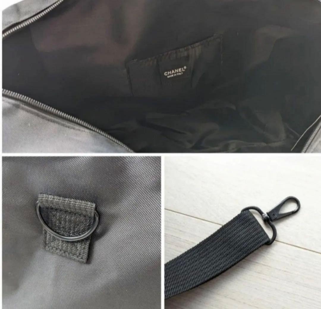 CHANEL シャネル　ボストンバックノベルティ　黒