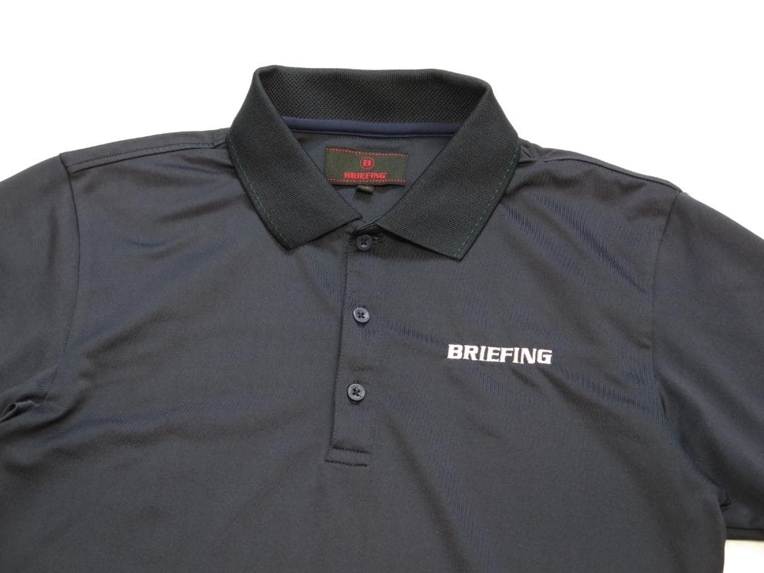 ⓂBRIEFING GOLF ブリーフィングゴルフ 背面ロゴ 半袖ポロシャツ