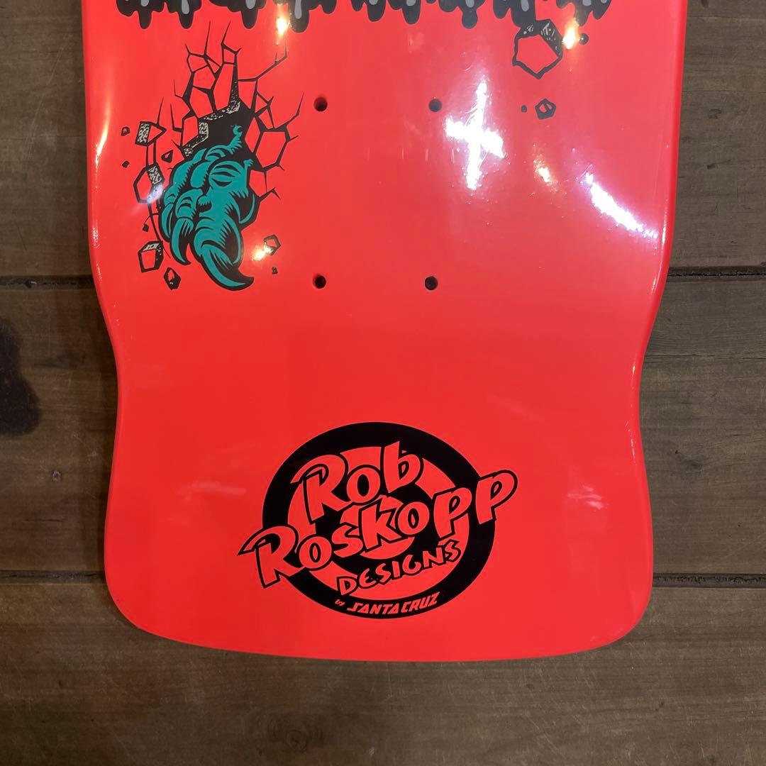 Rob Roskopp スケートボードデッキ オレンジ