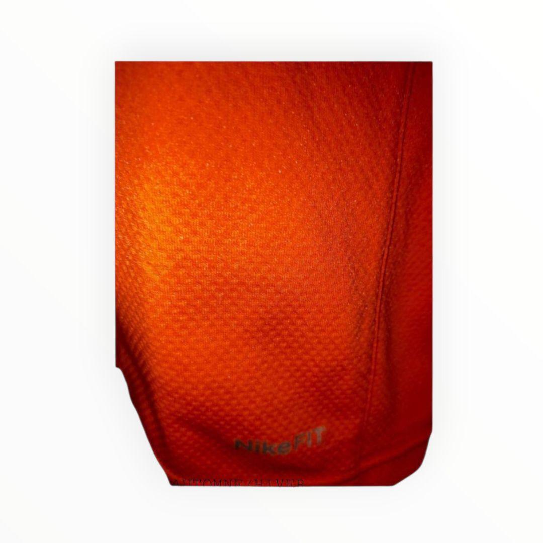 【極美品】NIKE長袖サッカーユニフォームM日本製オレンジ