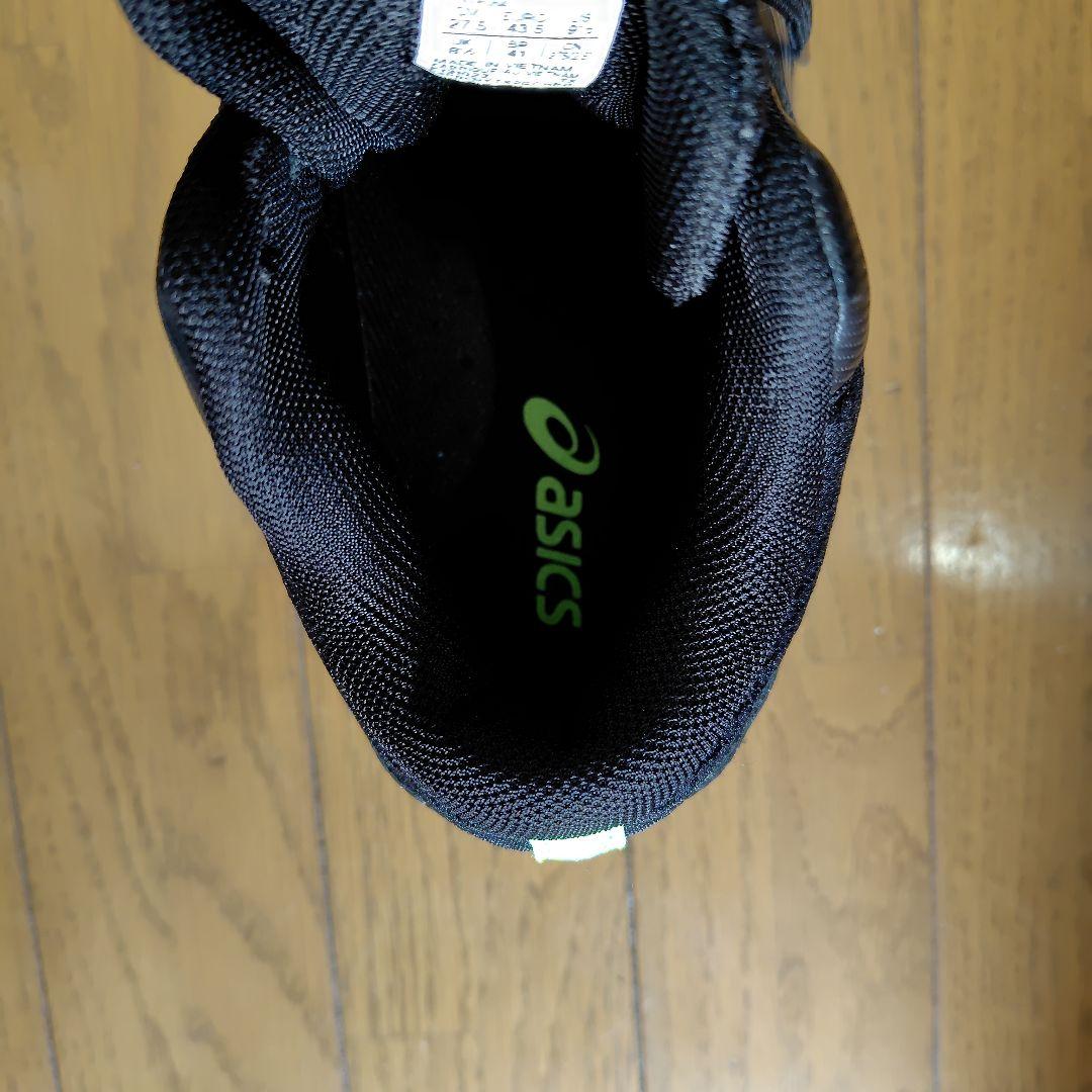 ASICS V-SWEEP FF バレーボールシューズ ブラック/グリーン