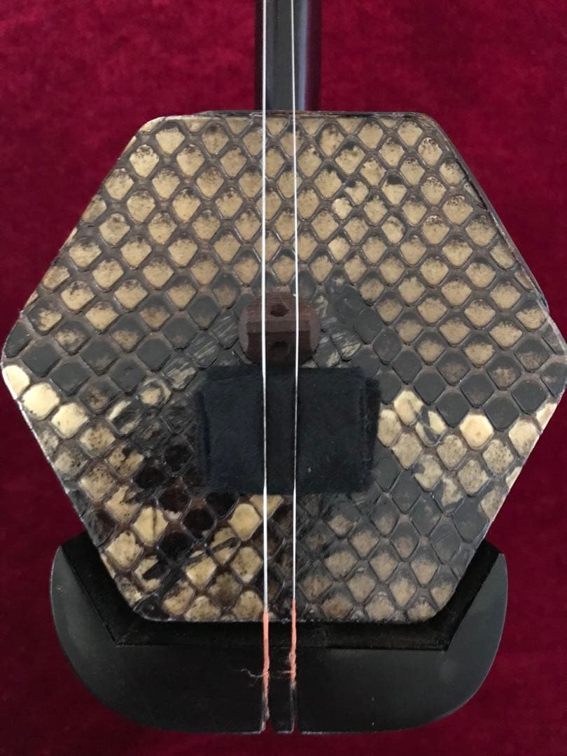 在庫処分・二胡★70%OFF★黒檀・錦蛇皮★新中古品★必需品揃い★10年保証