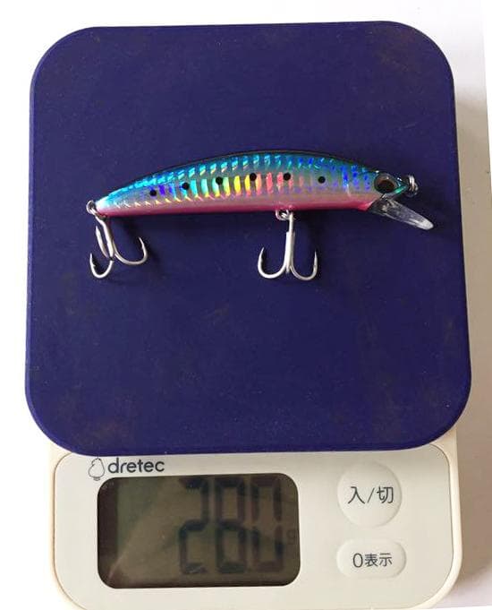 シンキングミノー28ｇ　90mm　5個セット　ヒラメ　5セット