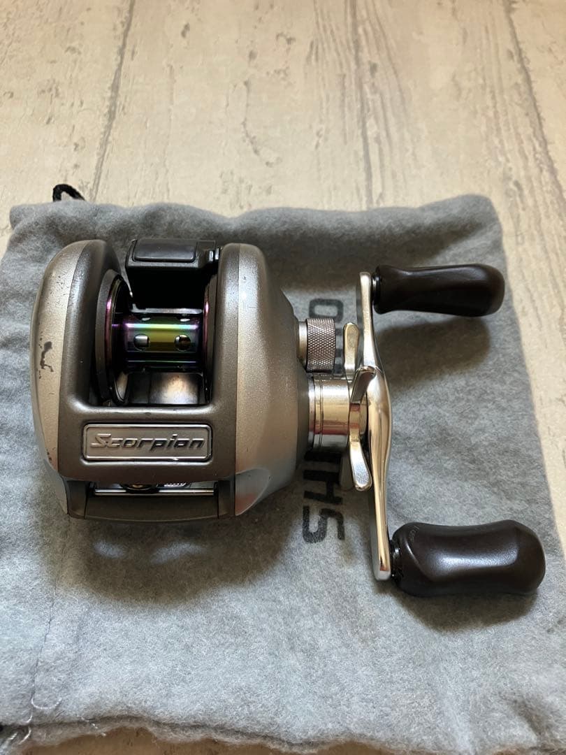 最終価格　シマノ　97メタニウムXT 左ハンドル　アンタレスARハンドルカスタム