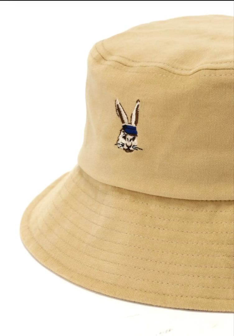 新品 未使用 PEARLY GATES トラッドラビット ハット ベージュ