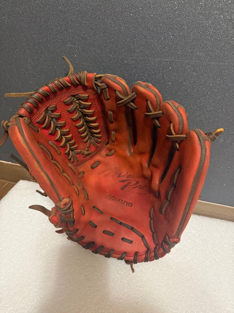 ★美品★人気★ ミズノプロ 硬式用 内野手 良型 最上位グレード