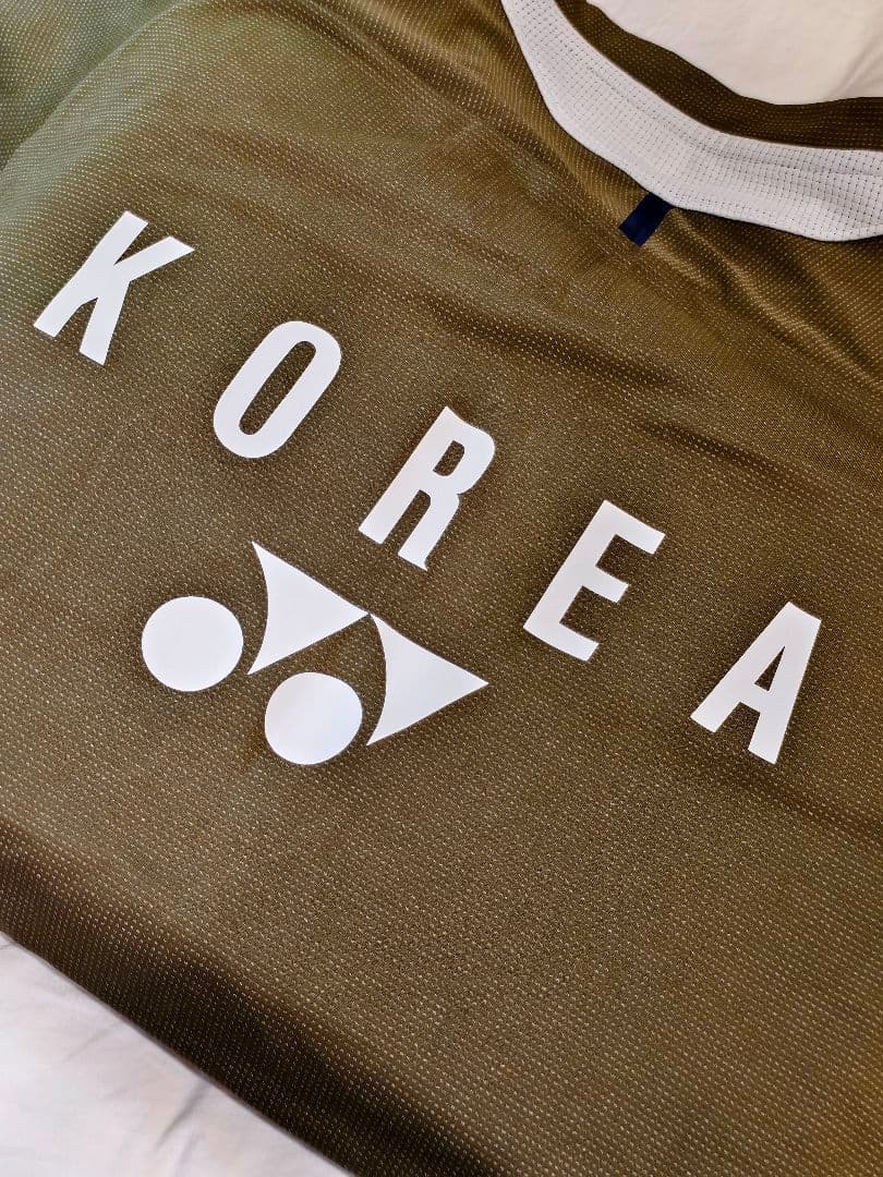 YONEX韓国代表選手支給品 桃田賢斗選手着用モデル 実業団NTT安洗瑩/徐承宰