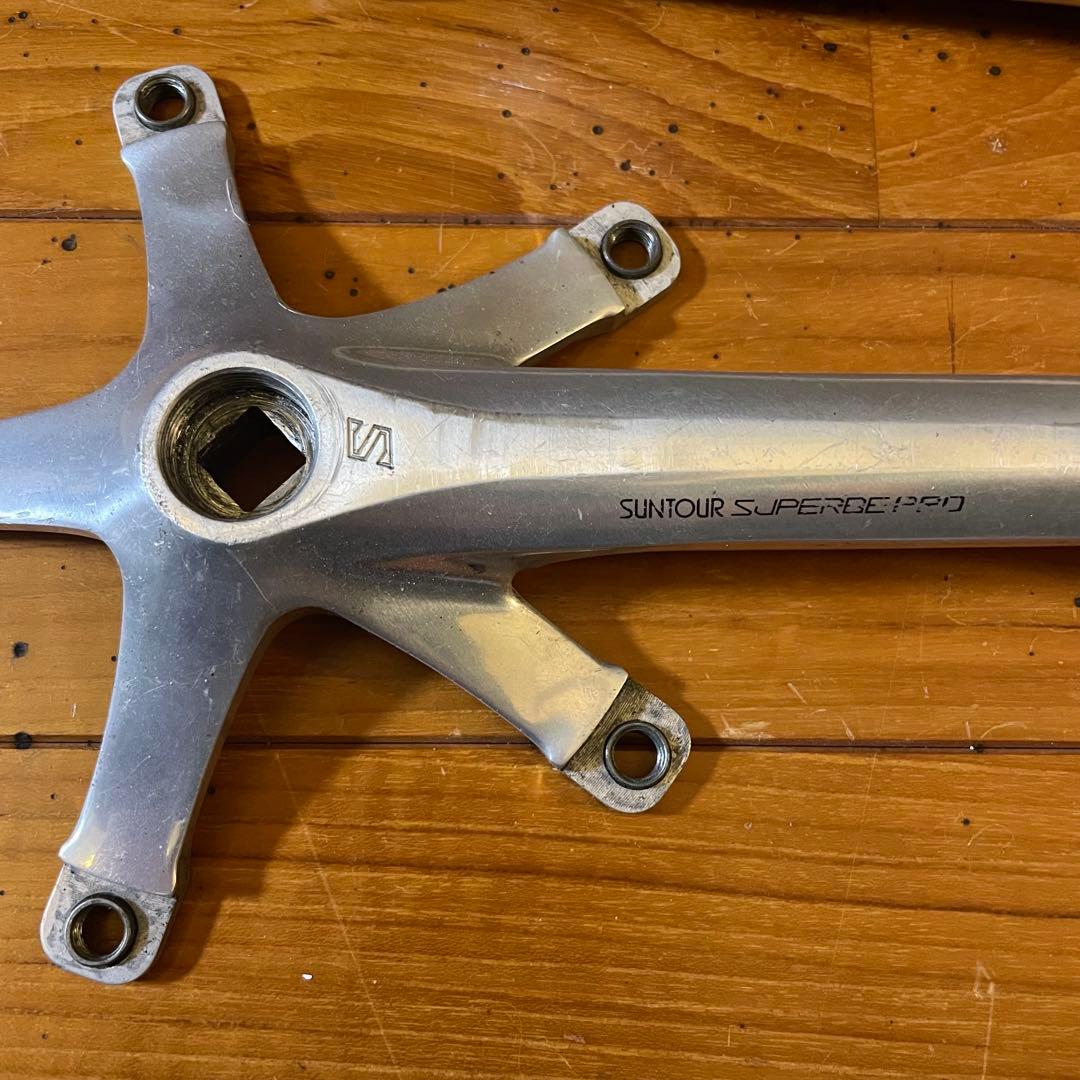 SUNTOUR SUPERBE PRO ピストクランクセット