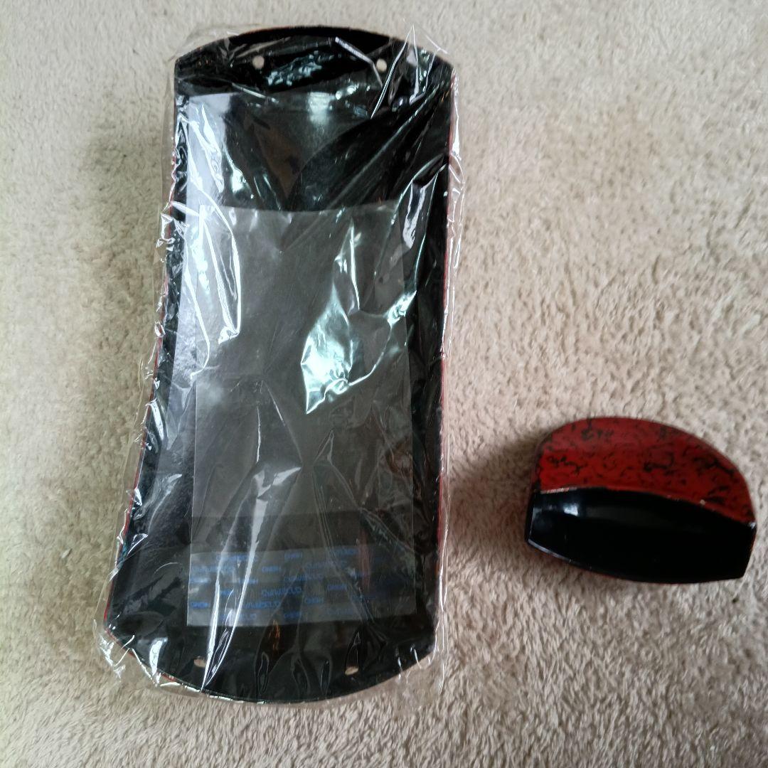 【新品】津軽三味線　漆塗り胴掛けセット