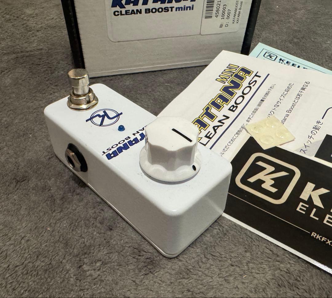 ギター Keeley KATANA Clean Boost mini
