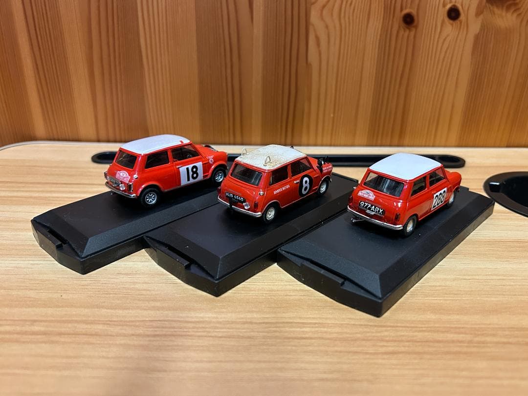 【限定5000台】ビテス ミニクーパー ラリー＋ポリス＋ラダフォード 9台セット