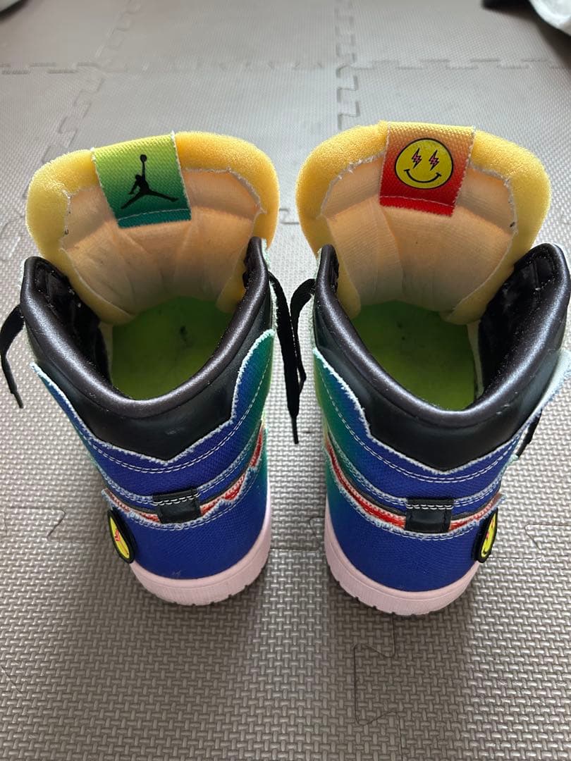 J Balvin×Nike AirJordan1 High OG Rainbow