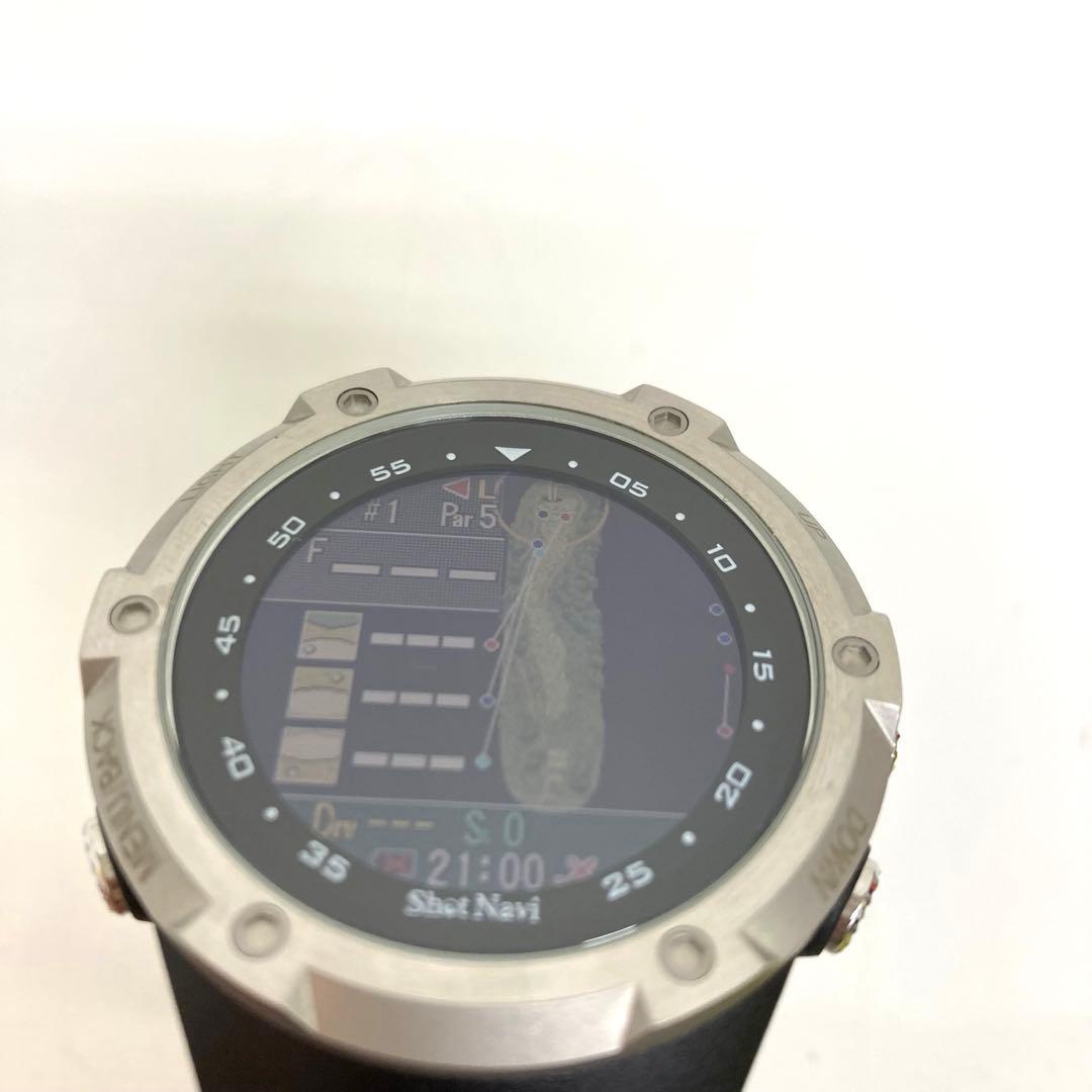 B513-37 Shot Navi W1 Evolve GPSナビ ゴルフナビ