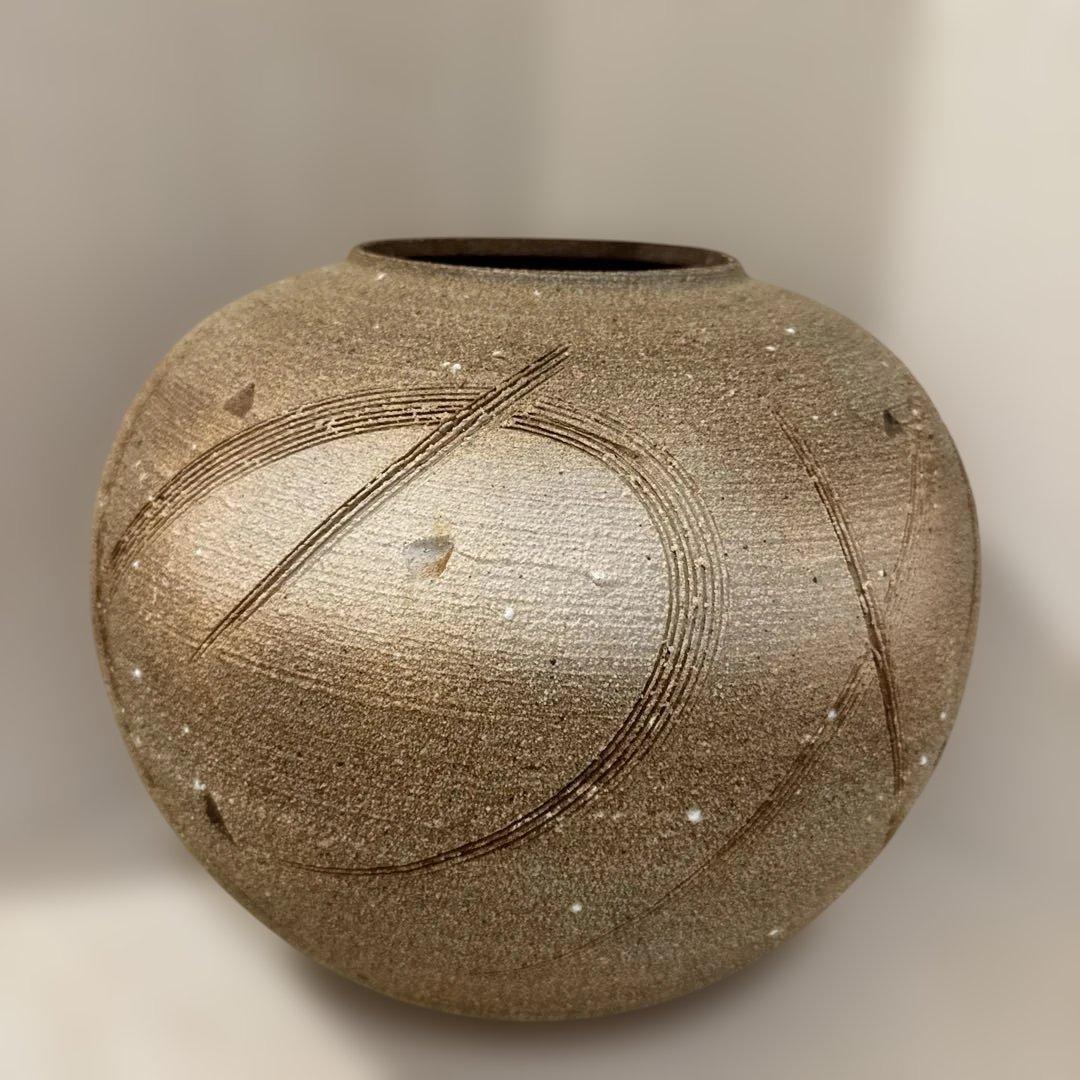 凜*様 しがらき焼　花器　生け花　華道　壺