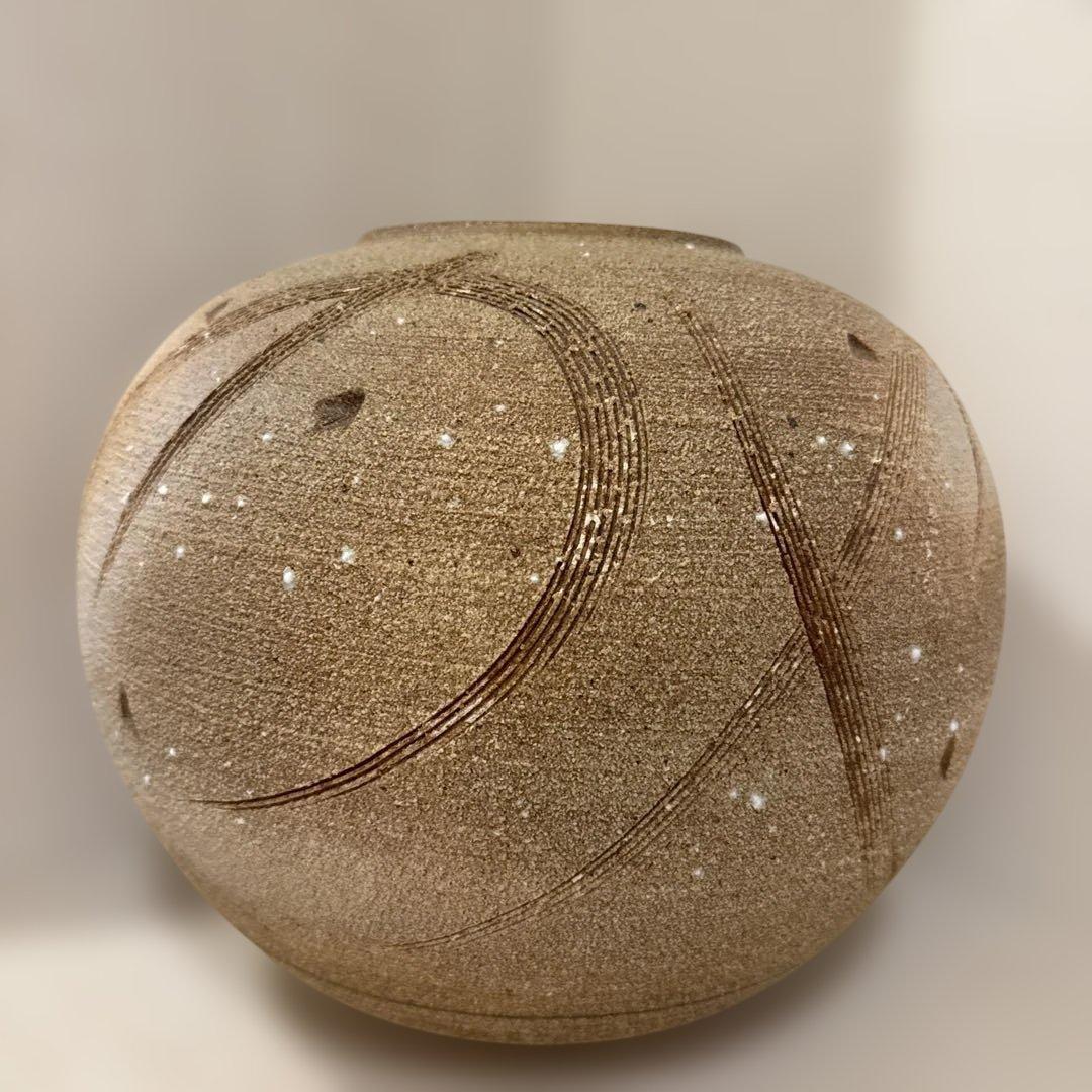 凜*様 しがらき焼　花器　生け花　華道　壺