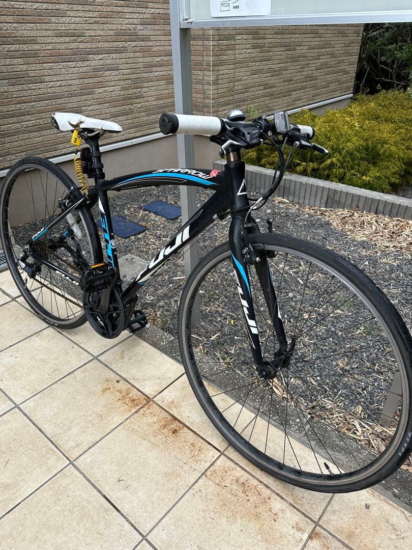 FUJI SPARROW クロスバイク　スタンド付き