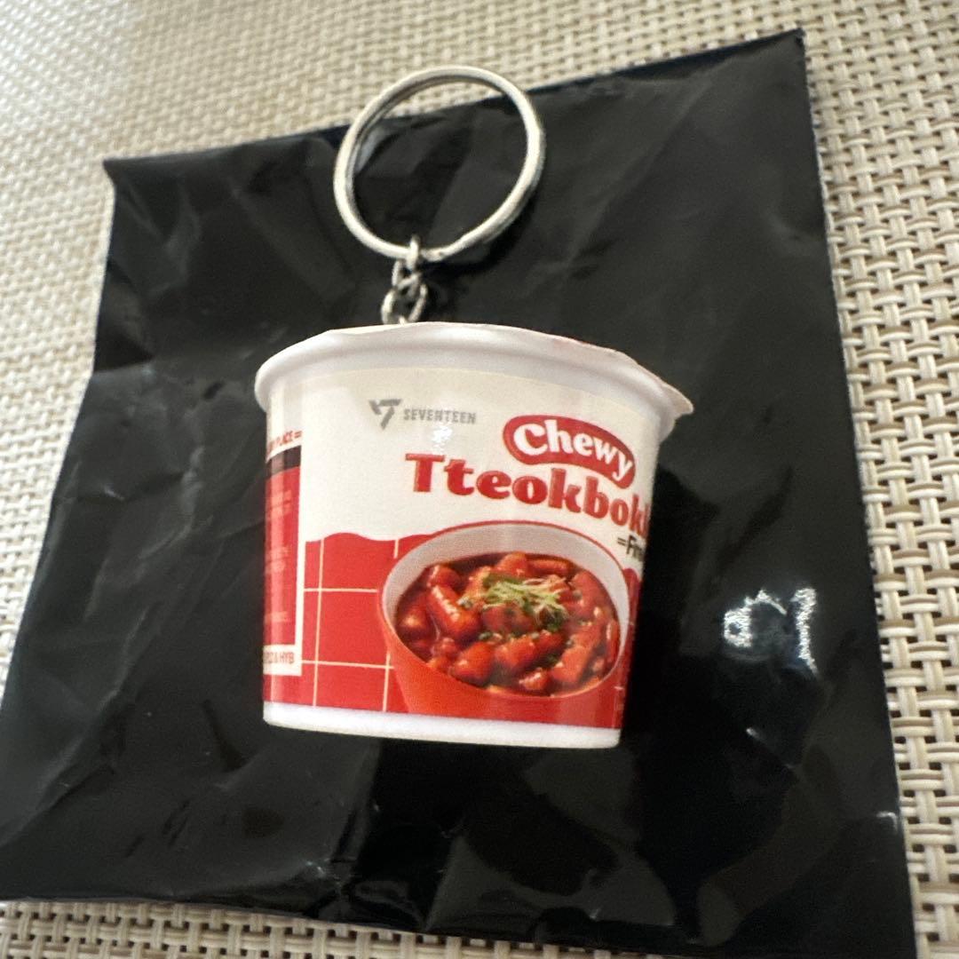 セブチ　SEVENTEEN ジョンハン　トッポギ キーホルダー