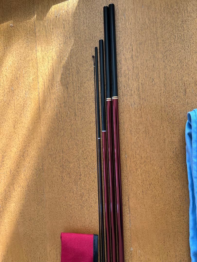 14尺　下野　無限へら　紅藍KORAN（こうらん）美品