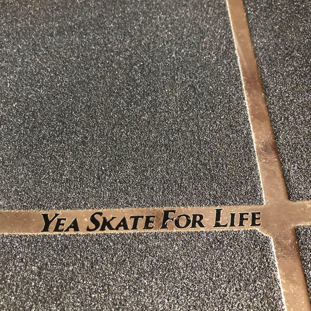値下❤️YEA SKATE FOR LIFEスケートボードコンプリートゴールド