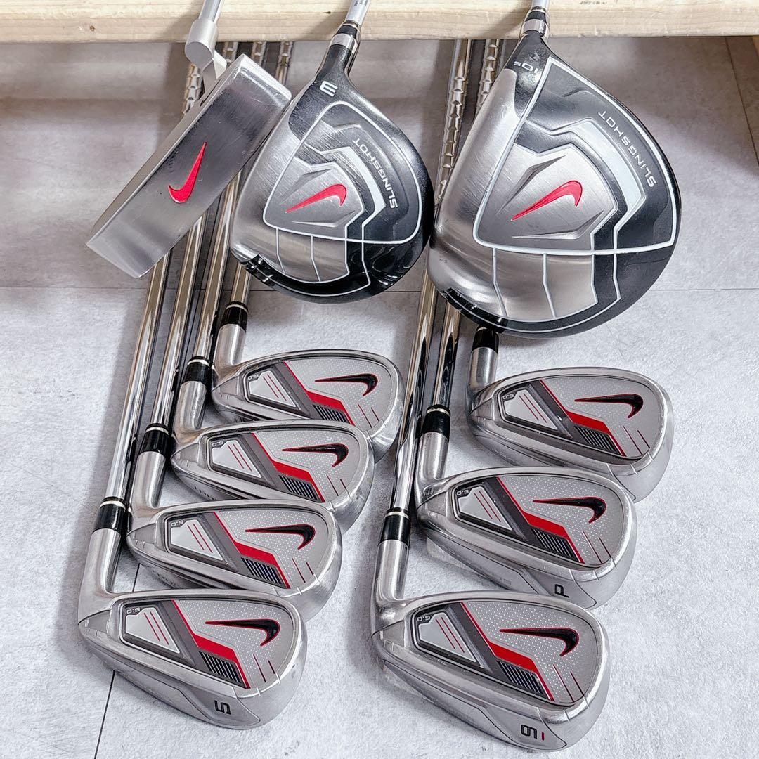 T522 NIKE ゴルフクラブ メンズ フルセット 11点 男性 カッコいい