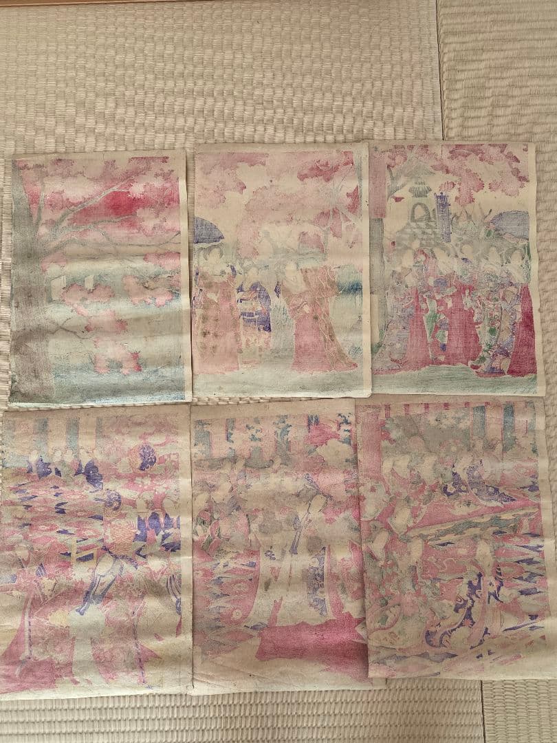 【希少】明治時代 木版画30枚