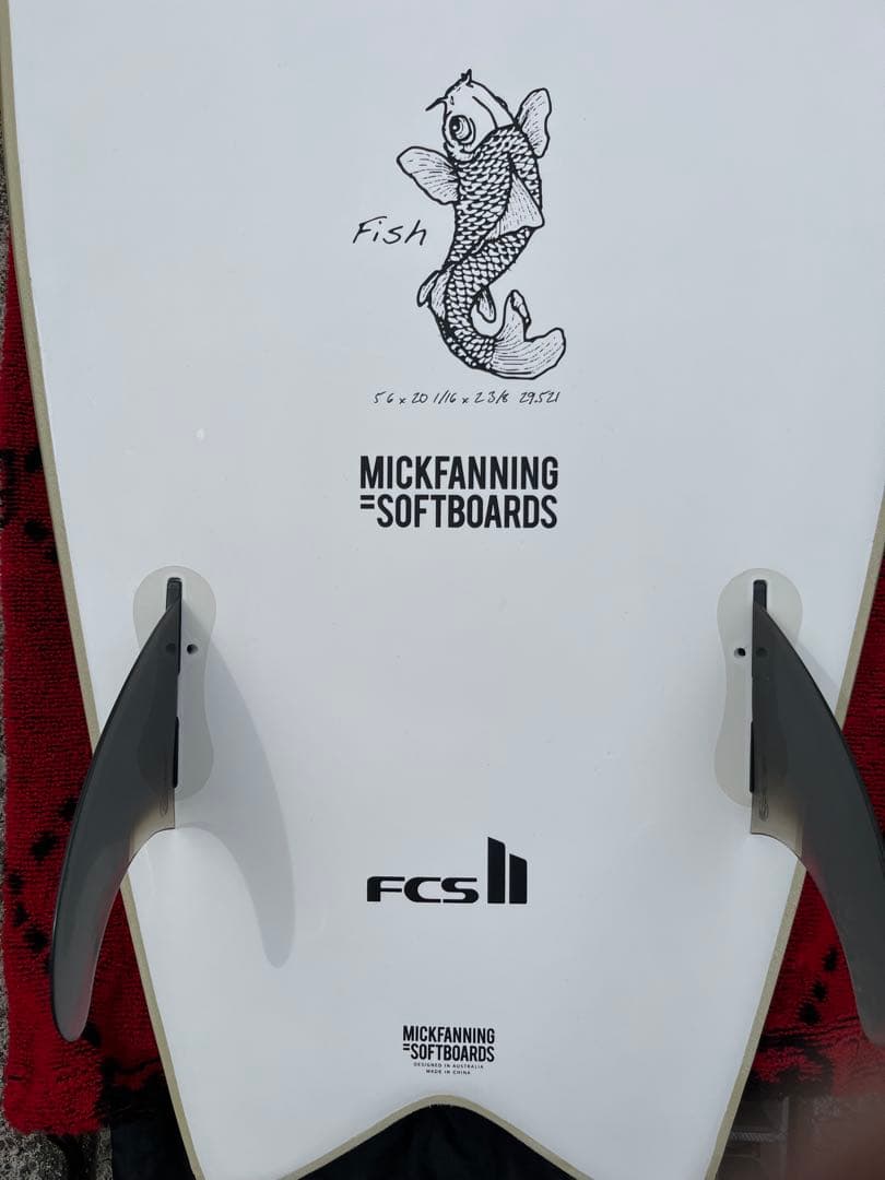 Mick Fanning KUMA Fish 5'6\"湘南手渡し限定