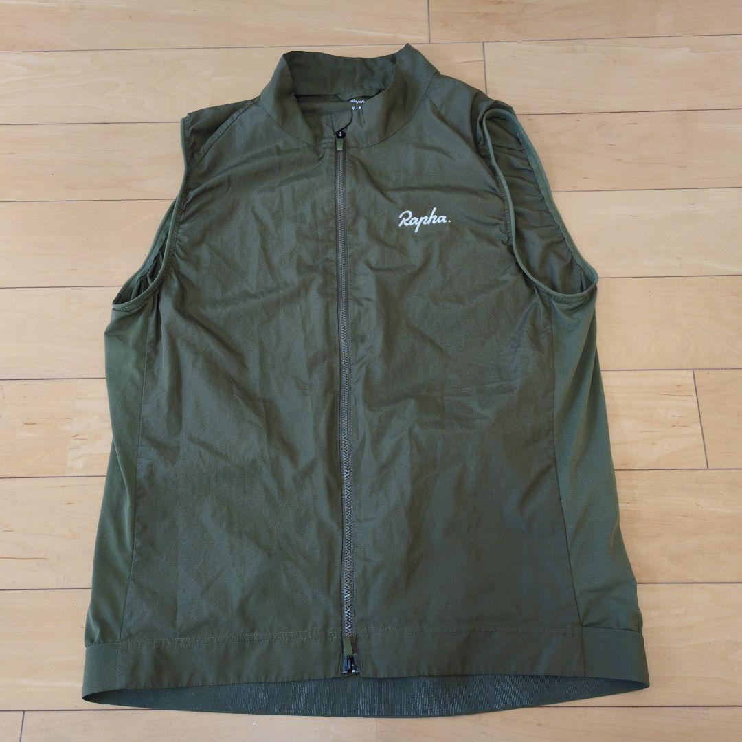 Rapha Core Gilet ジレ XL ダークカーキ ラファ　ジレ