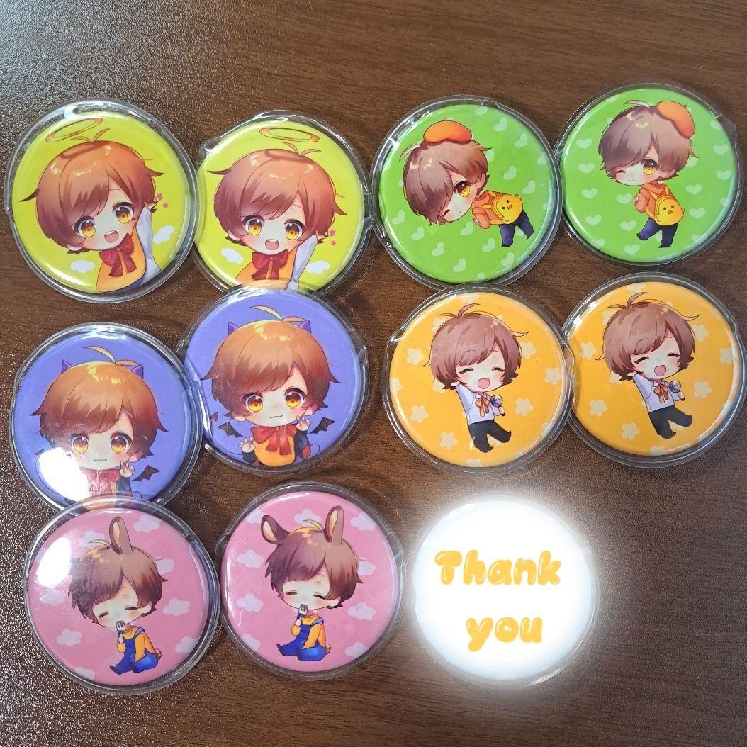 すとぷり るぅとくん 缶バッジ New Myself Memory