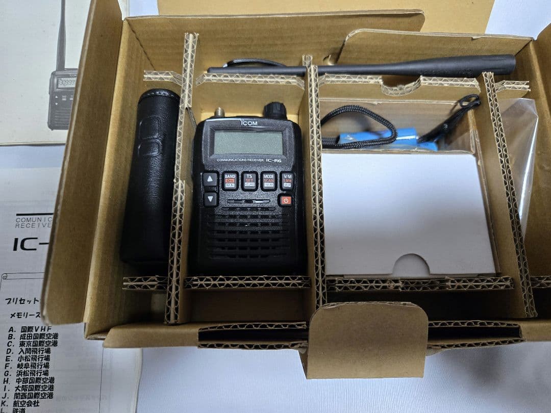 Icom IC-R6　ハンディレシーバー