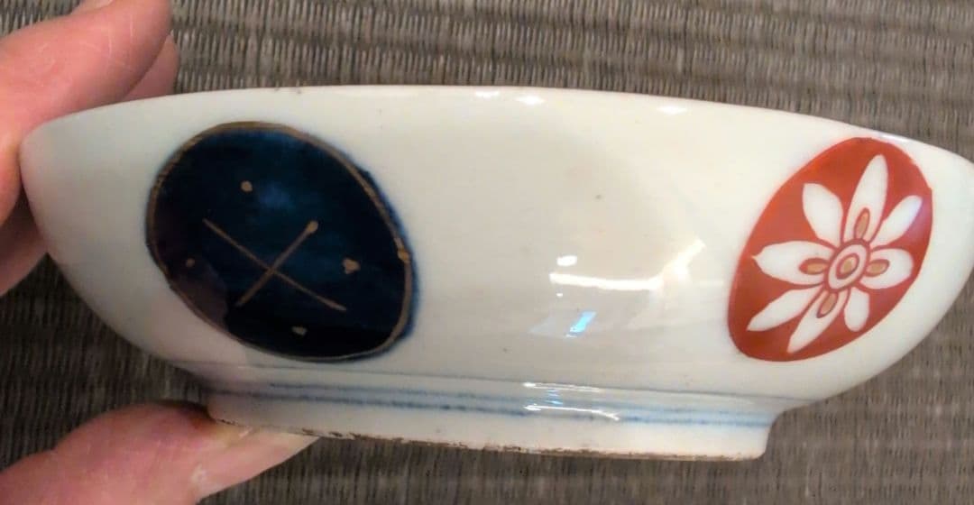 古伊万里焼 小皿 10客揃い 時代箱