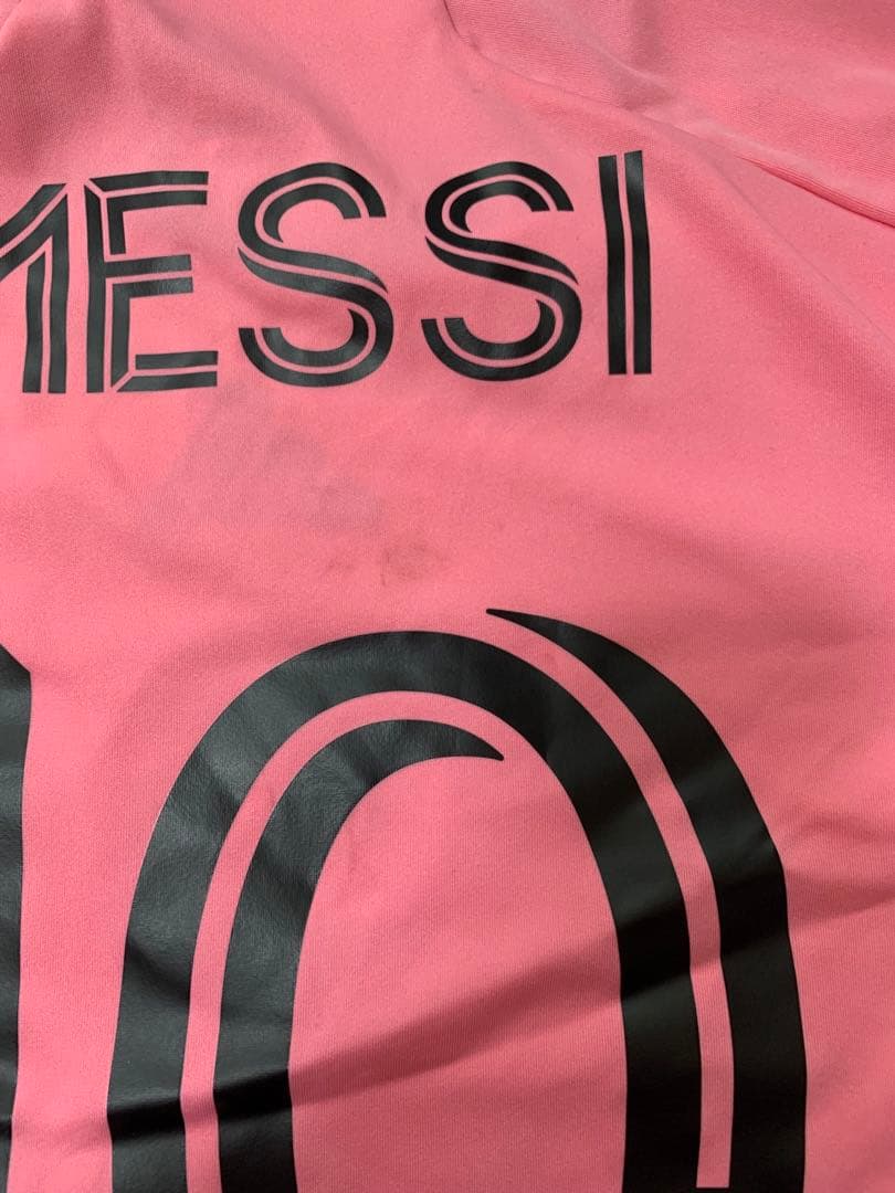 メッシ　マイアミ　サッカー　ユニフォーム　Mサイズ　練習着　フットサル